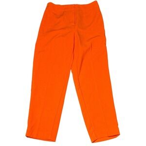Ann Taylor‎ The Slim In Curvy High Rise Orange Size 8